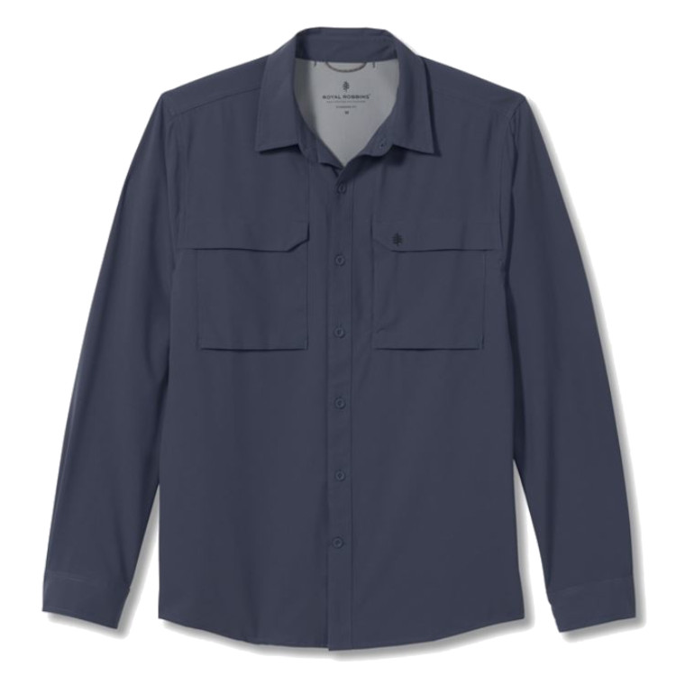 Royal Robbins Expedition Pro Long Sleeve Shirt - Men's, NAVY, Y422039